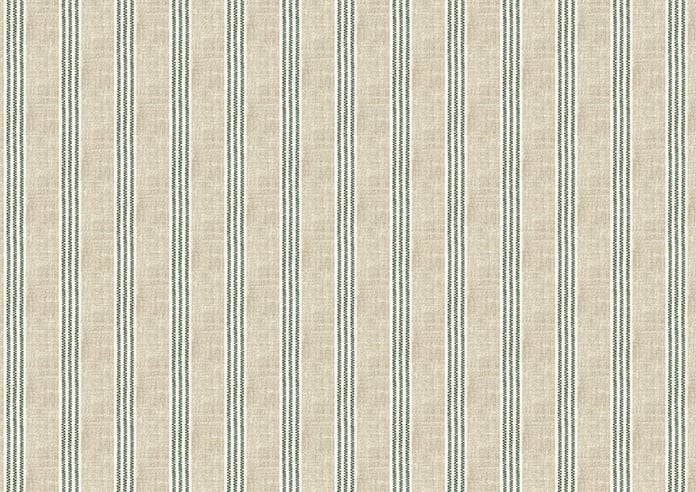 Emily Bond George Stripe Print, Fern - Twist&Fit Roman Blind - Image 8